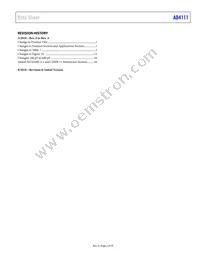 AD4111BCPZ-RL7 Datasheet Page 3