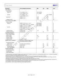 AD4111BCPZ-RL7 Datasheet Page 7