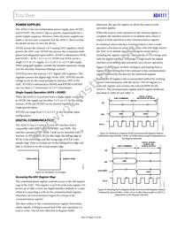 AD4111BCPZ-RL7 Datasheet Page 21