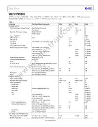 AD4112BCPZ-RL7 Datasheet Page 5