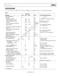 AD5063BRMZ-1-REEL7 Datasheet Page 3