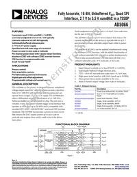 AD5066ARUZ-REEL7 Datasheet Cover