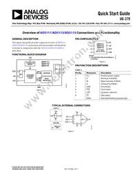 AD5113BCPZ10-500R7 Datasheet Cover
