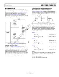 AD5113BCPZ80-500R7 Datasheet Page 19