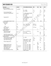 AD5122AWBCPZ10-RL7 Datasheet Page 4
