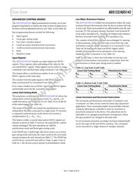 AD5142WBRUZ10-RL7 Datasheet Page 23