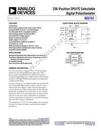 AD5161BRM50-RL7 Datasheet Cover