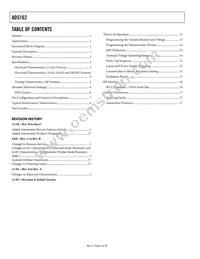AD5162BRM100-RL7 Datasheet Page 2