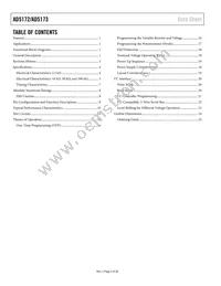 AD5173BRMZ50-RL7 Datasheet Page 2