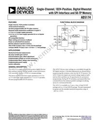 AD5174BRMZ-10-RL7 Datasheet Cover