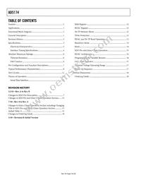 AD5174BRMZ-10-RL7 Datasheet Page 2