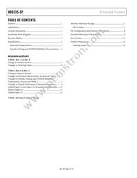 AD5235BRU25-EP-RL7 Datasheet Page 2