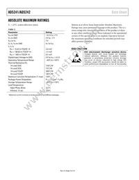 AD5242BR10-REEL7 Datasheet Page 6