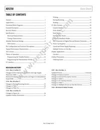 AD5258BRMZ100-R7 Datasheet Page 2