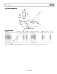 AD5258BRMZ100-R7 Datasheet Page 21