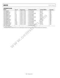 AD5259BCPZ50-R7 Datasheet Page 22
