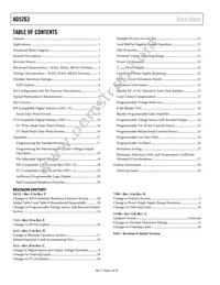 AD5263BRU50-REEL7 Datasheet Page 2