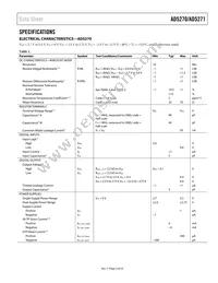 AD5271BCPZ-100-RL7 Datasheet Page 3