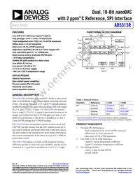 AD5313RBRUZ-RL7 Datasheet Cover