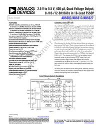 AD5327ARU-REEL7 Datasheet Cover