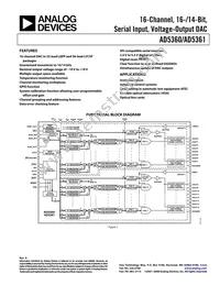 AD5361BCPZ Datasheet Cover