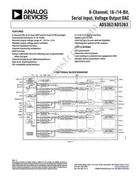 AD5363BCPZ-REEL7 Datasheet Cover