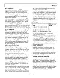 AD5370BCPZ-REEL7 Datasheet Page 19