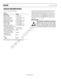 AD5380BSTZ-3 Datasheet Page 14