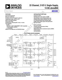 AD5382BSTZ-3 Datasheet Cover