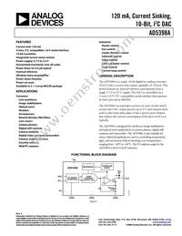 AD5398A-WAFER Datasheet Cover