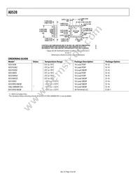 AD539SE/883B Datasheet Page 18