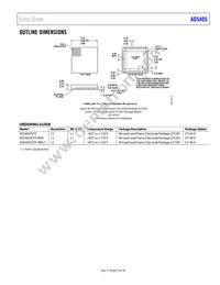 AD5405YCPZ-REEL7 Datasheet Page 23