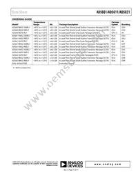 AD5621ACPZ-RL7 Datasheet Page 21