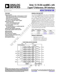 AD5676RBCPZ-REEL7 Datasheet Cover