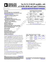AD5682RBCPZ-RL Datasheet Cover