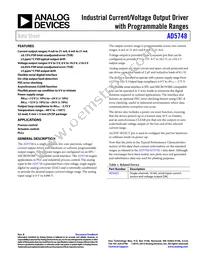 AD5748ACPZ-RL7 Datasheet Cover