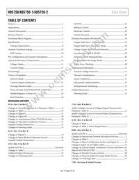 AD5750-1BCPZ Datasheet Page 2