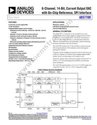 AD5770RBCBZ-RL7 Datasheet Cover