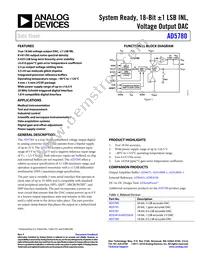 AD5780BCPZ-REEL7 Datasheet Cover