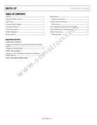 AD5781SRU-EP Datasheet Page 2