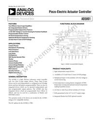 AD5801BCPZ-REEL7 Datasheet Cover