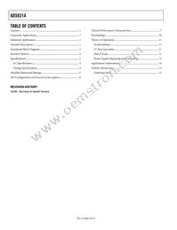 AD5821ABCBZ-REEL Datasheet Page 2
