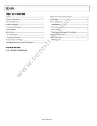 AD5821AD-WAFER Datasheet Page 3