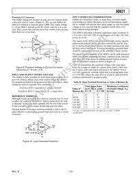 AD621BR-REEL7 Datasheet Page 13