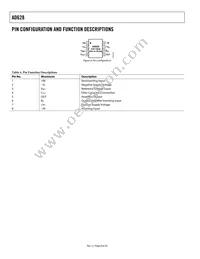 AD628AR-REEL Datasheet Page 8