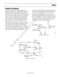 AD628AR-REEL Datasheet Page 15