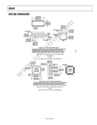 AD640JP-REEL7 Datasheet Page 17