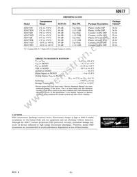 AD677KR-REEL Datasheet Page 5