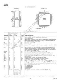 AD679TD Datasheet Page 7