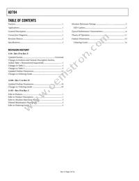 AD704AR-16-REEL Datasheet Page 2